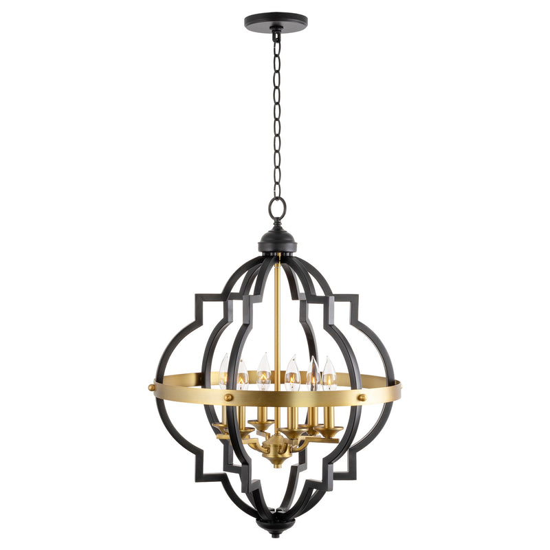 Capistrano 28" 6-Light Rustic Farmhouse Chandelier