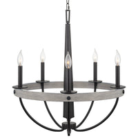 Madison 27" 5-Light Modern French Country Farmhouse Chandelier
