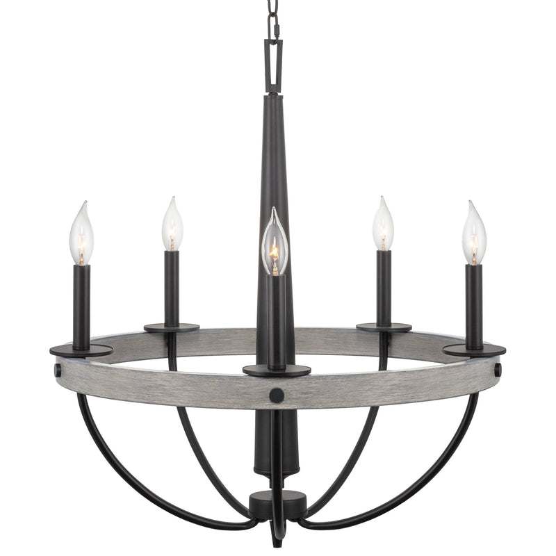 Madison 27" 5-Light Modern French Country Farmhouse Chandelier