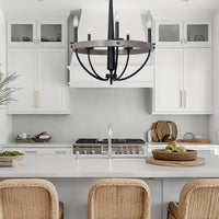 Madison 27" 5-Light Modern French Country Farmhouse Chandelier