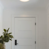 Luna 9" Modern Integrated 18W LED (180W eq.) Flush Mount Ceiling Light