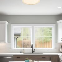 Luna 11" Modern Integrated 25W LED (250W eq.) Flush Mount Ceiling Light