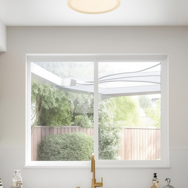 Luna 11" Modern Integrated 25W LED (250W eq.) Flush Mount Ceiling Light