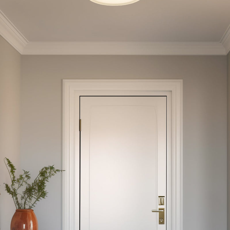 Luna 11" Modern Integrated 25W LED (250W eq.) Flush Mount Ceiling Light