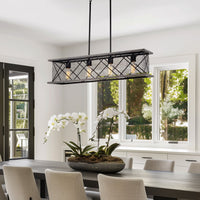 Brayden 34" 4-Light Farmhouse Kitchen Island Light