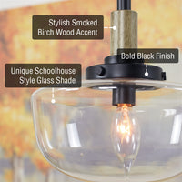 Grove 19" Modern Farmhouse  Pendant Light