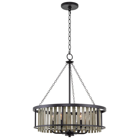 Malcolm 23" 6-Light Modern Pendant Chandelier