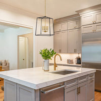 Bellevue 18" 4-Light Modern Farmhouse Lantern Pendant Light