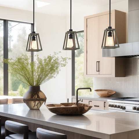 Cartwright 10" Modern Farmhouse Ceiling Pendant Light