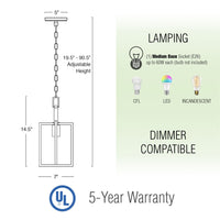 Sheffield 15" Pendant Light