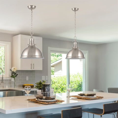 Belle 14" Modern Industrial Pendant Light