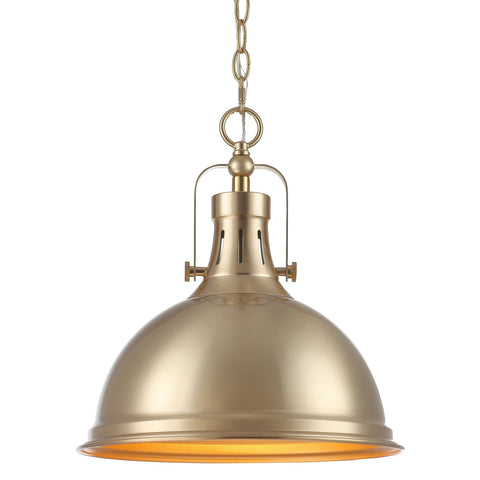 Belle 14" Modern Industrial Pendant Light