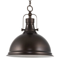 Belle 14" Modern Industrial Pendant Light