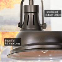 Belle 14" Modern Industrial Pendant Light