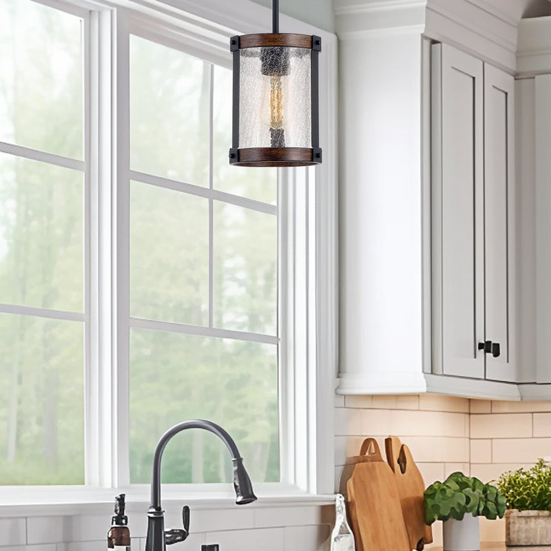 Hadley 9" Modern Farmhouse Pendant Light