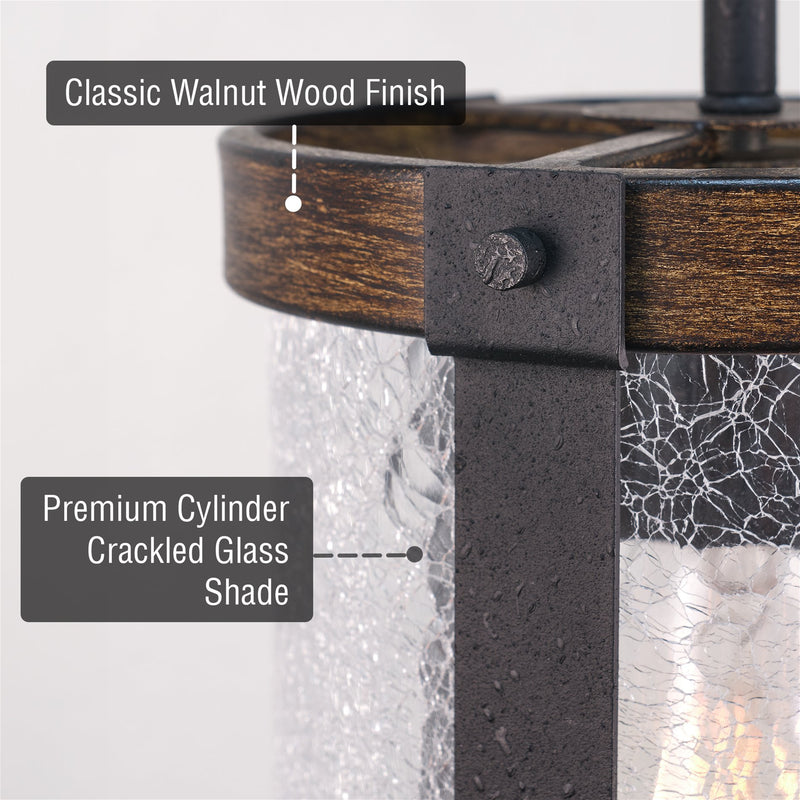 Hadley 9" Modern Farmhouse Pendant Light