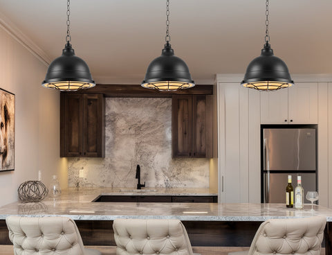 Liberty 13" Modern Industrial Pendant Light