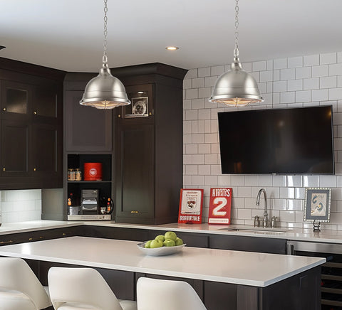 Liberty 13" Modern Industrial Pendant Light