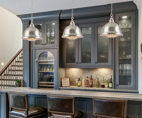 Liberty 13" Modern Industrial Pendant Light