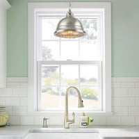 Liberty 13" Modern Industrial Pendant Light