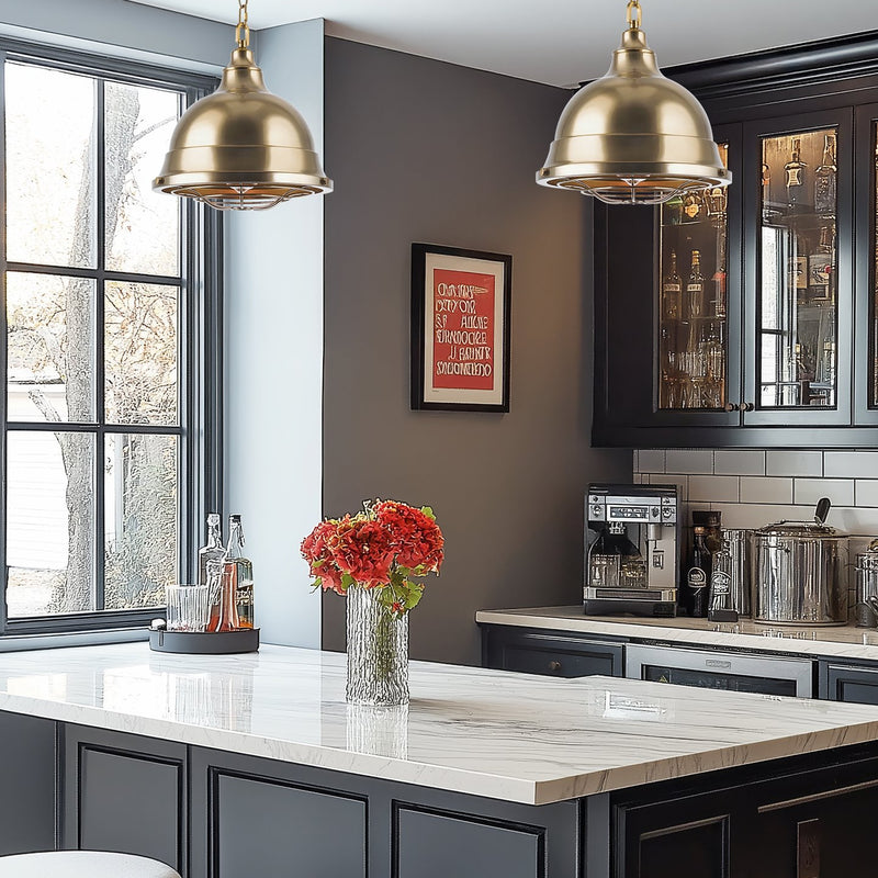 Liberty 13" Modern Industrial Pendant Light