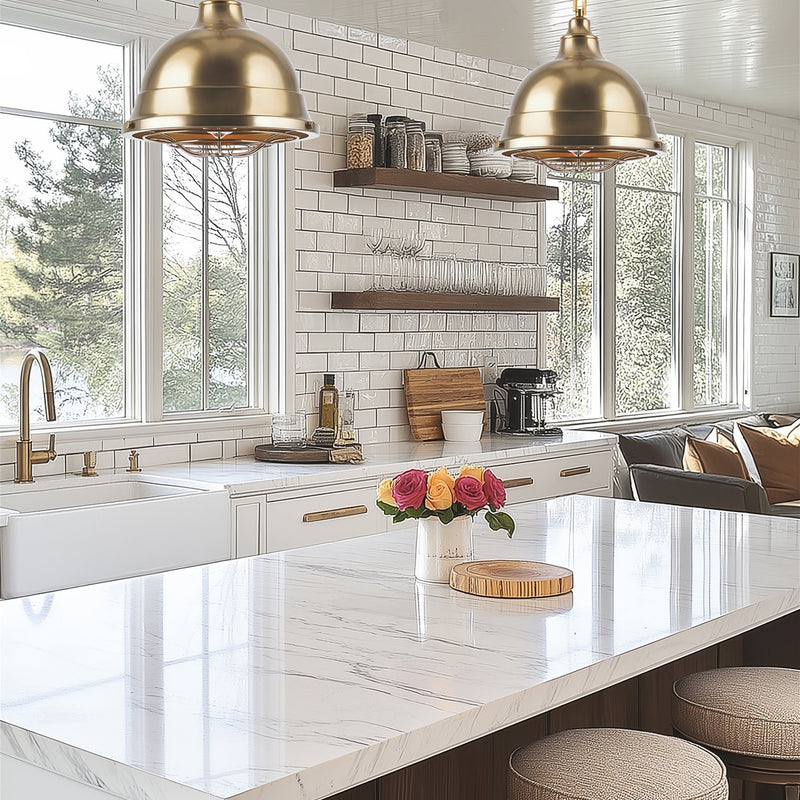 Liberty 13" Modern Industrial Pendant Light