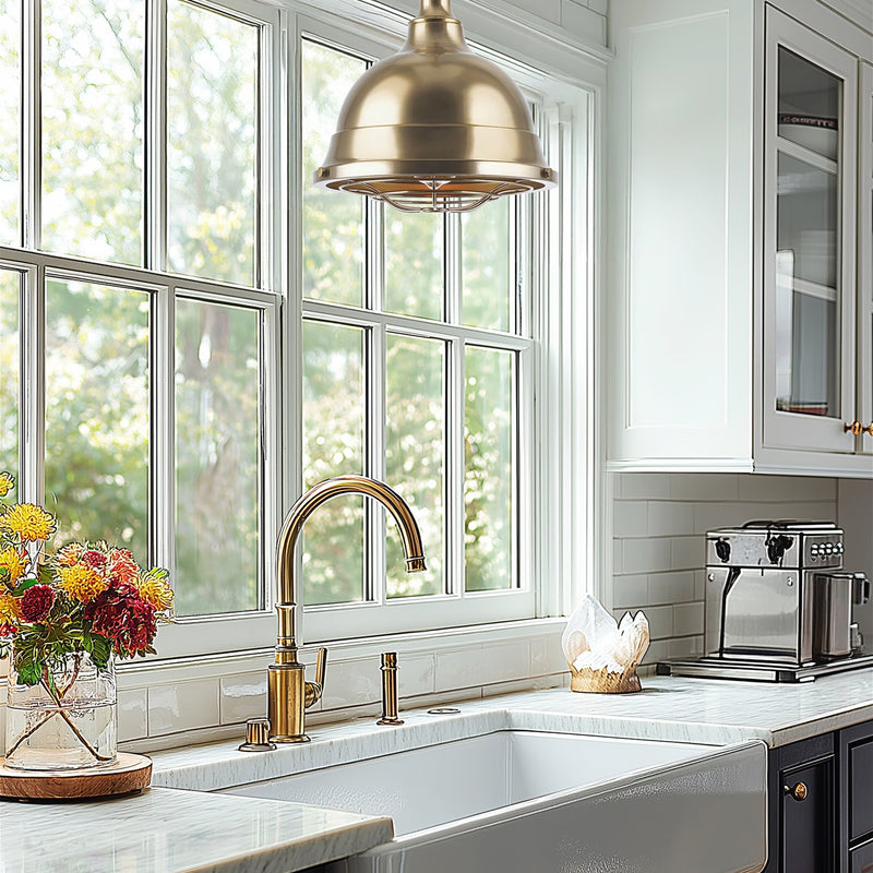 Liberty 13" Modern Industrial Pendant Light