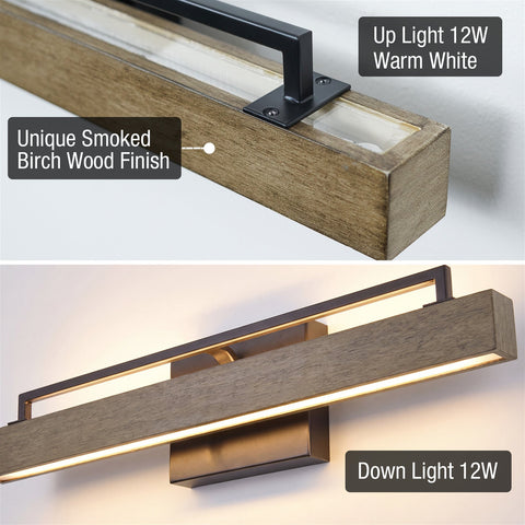 Felix 25" Modern Integrated LED (24W) Vanity / Bathroom Light