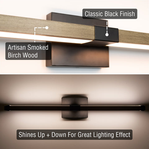 Felix 34" Modern Integrated LED (45W) Vanity / Bathroom Light