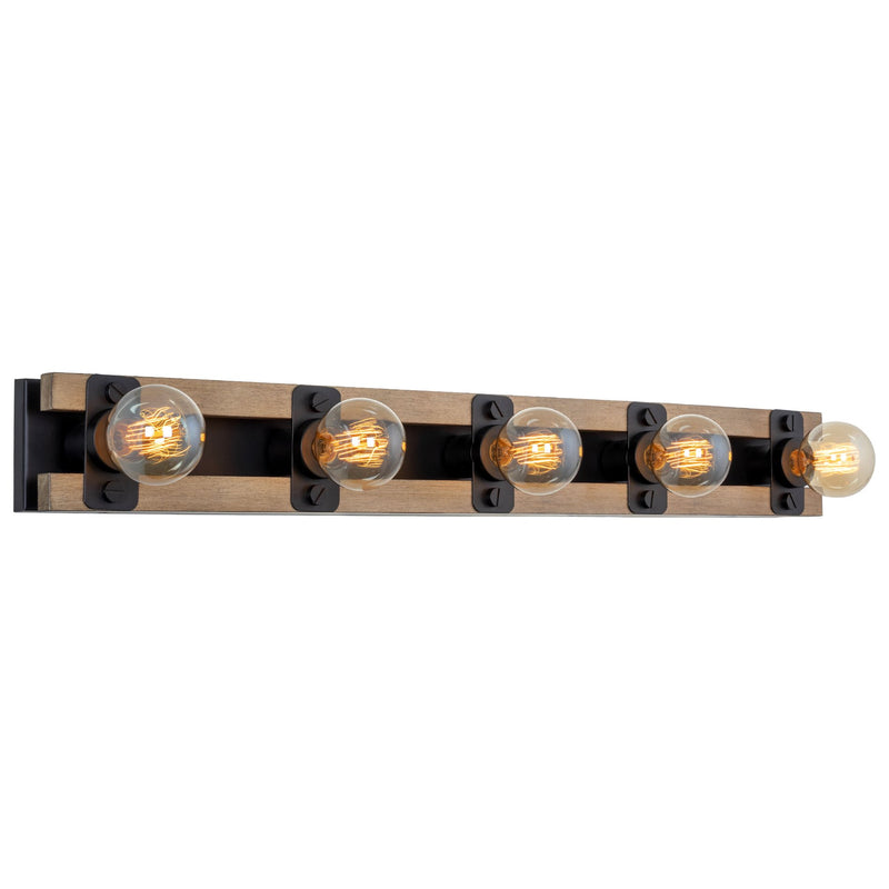 Hogan 36" 5-Light Farmhouse Vanity / Bathroom Light Bar