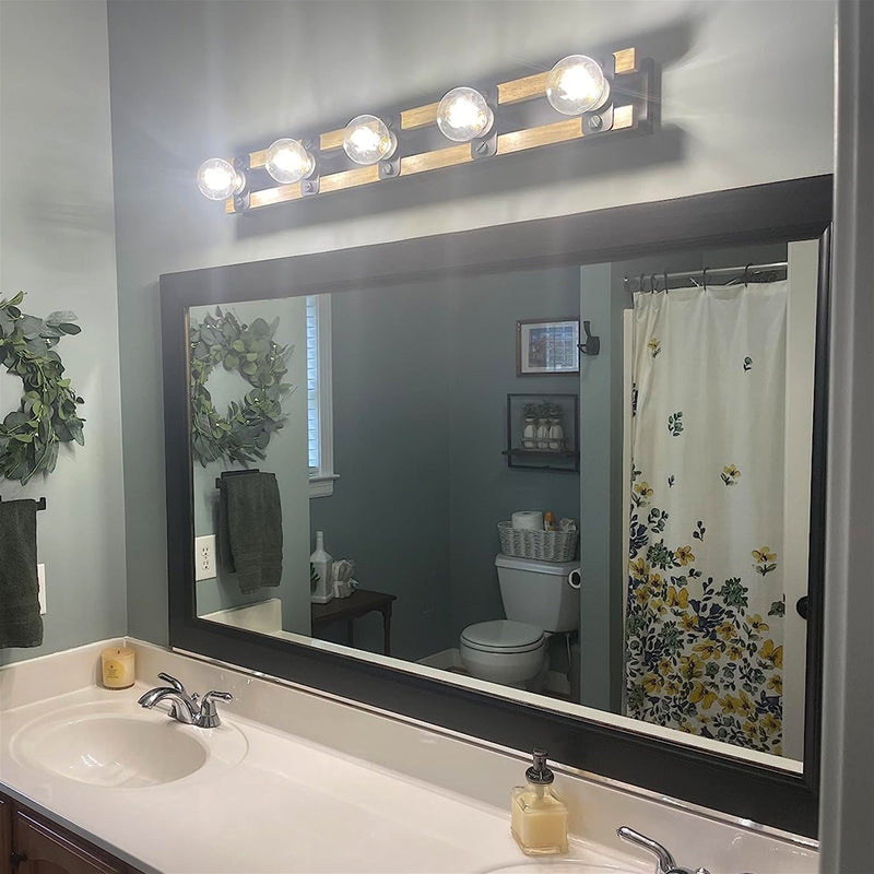 Hogan 36" 5-Light Farmhouse Vanity / Bathroom Light Bar