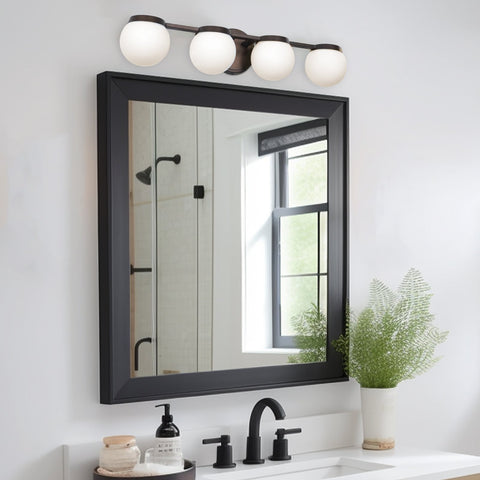 Atticus 26" Modern 4-Light LED Bathroom Vanity Light