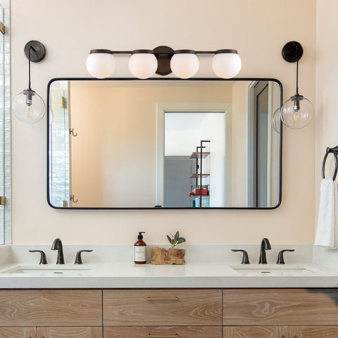 Atticus 26" Modern 4-Light LED Bathroom Vanity Light