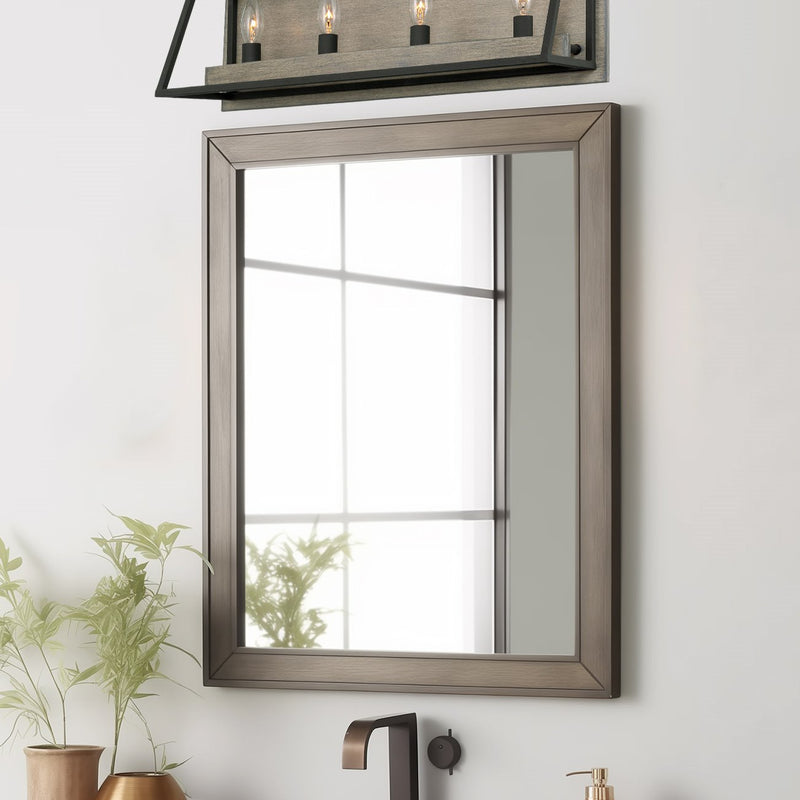 Rutledge 24" Rectangle 4-Light Farmhouse Vanity / Bathroom Light