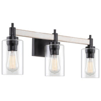 Theo 25" 3-Light Modern Farmhouse Vanity / Bathroom Light
