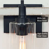 Theo 25" 3-Light Modern Farmhouse Vanity / Bathroom Light