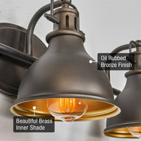 Beacon 27" 3-Light Traditional Vanity/Bathroom Light