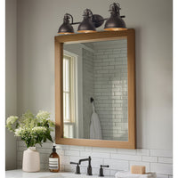 Beacon 27" 3-Light Traditional Vanity/Bathroom Light