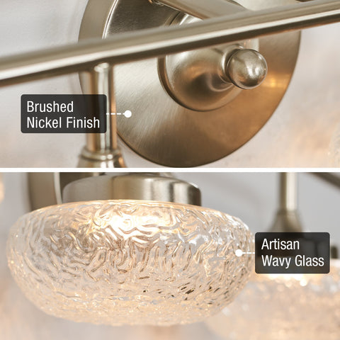 Soleil 29" 4-Light Modern LED Bathroom / Vanity Light