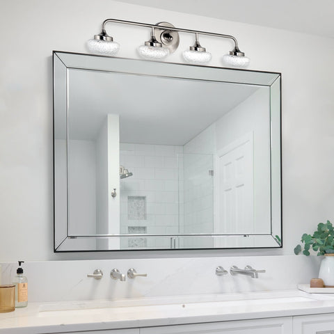 Soleil 29" 4-Light Modern LED Bathroom / Vanity Light