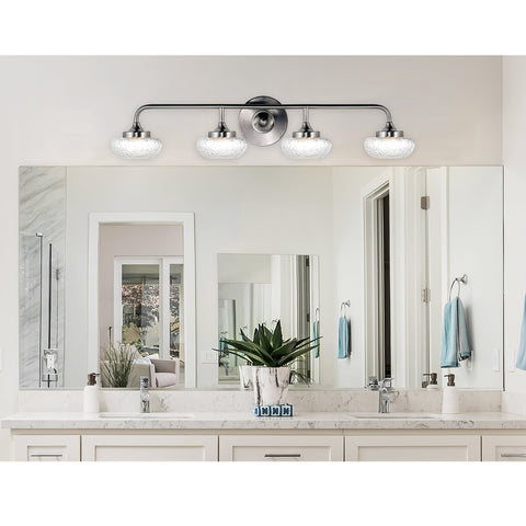 Soleil 29" 4-Light Modern LED Bathroom / Vanity Light