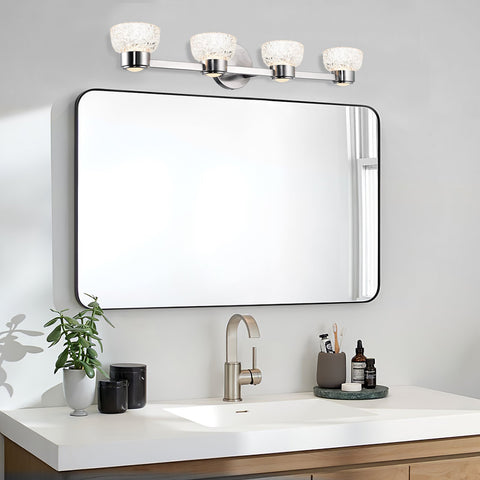 Imogen 31" 4-Light Modern LED Bathroom Vanity Light
