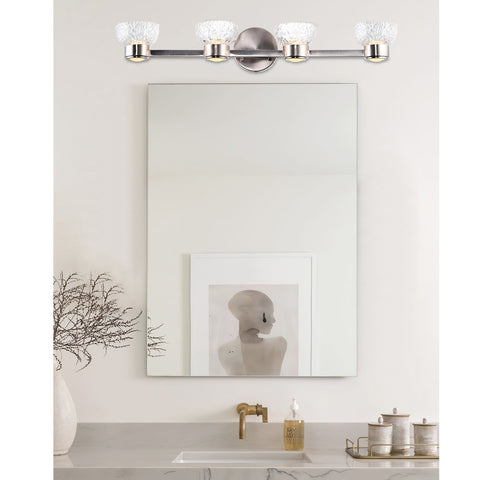 Imogen 31" 4-Light Modern LED Bathroom Vanity Light