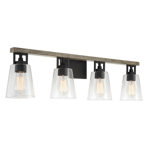 Barrett 33" 4-Light Farmhouse Vanity / Bathroom Light