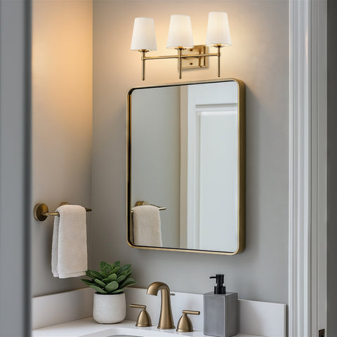 Torche 23" Modern 3-Light Bathroom / Vanity Light
