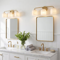 Kira Home Leia 24" Modern 3-Light Bathroom Vanity Light