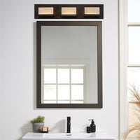 Everett 24" Modern 3-Light 30W Integrated LED (180W eq.) Bathroom / Vanity Light