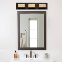 Everett 24" Modern 3-Light 30W Integrated LED (180W eq.) Bathroom / Vanity Light