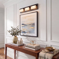 Everett 24" Modern 3-Light 30W Integrated LED (180W eq.) Bathroom / Vanity Light