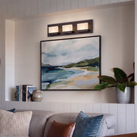 Everett 24" Modern 3-Light 30W Integrated LED (180W eq.) Bathroom / Vanity Light